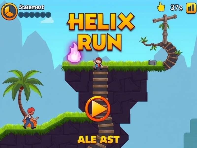 Indian Helix Run Gameplay Screenshot